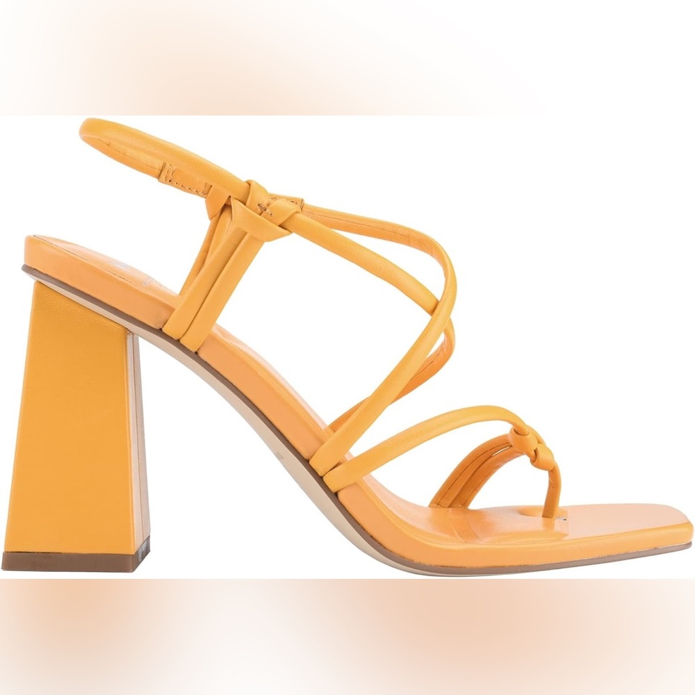 Marc Fisher Orange Heels